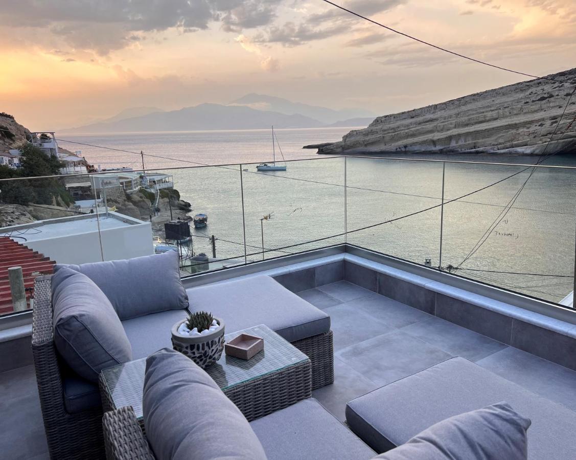 Aphrodite Luxury Accommodation Matala Exterior foto