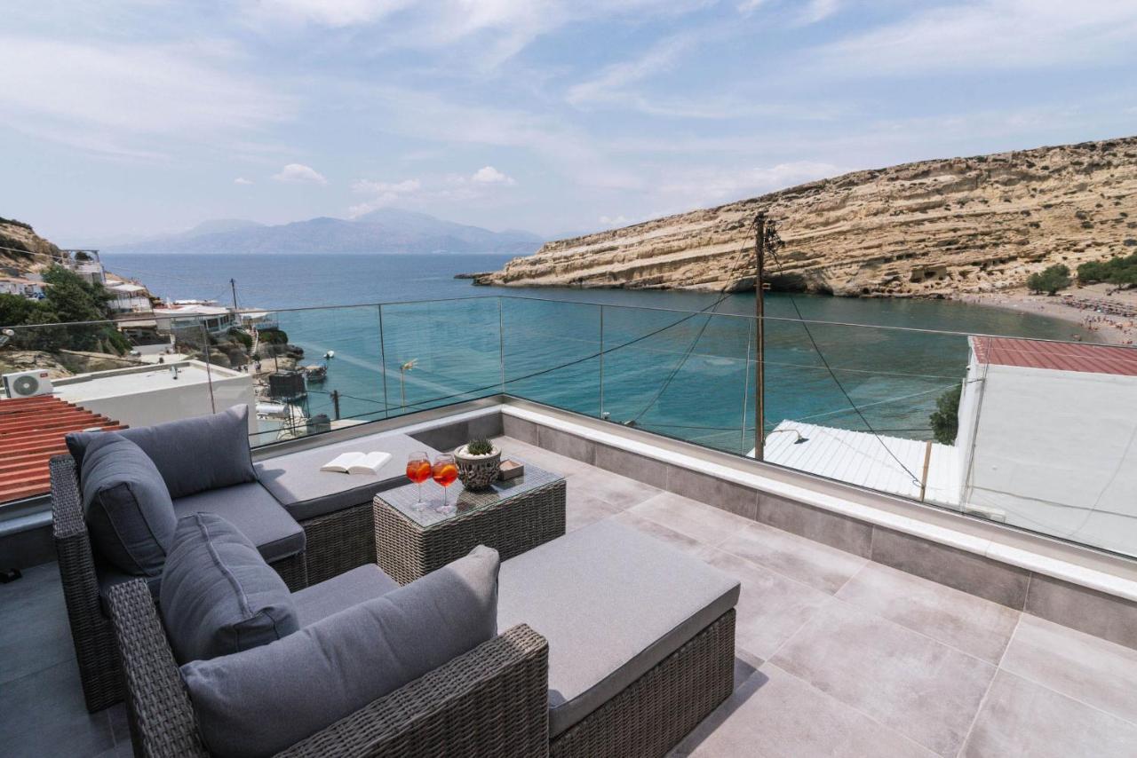 Aphrodite Luxury Accommodation Matala Exterior foto